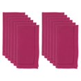 thumbnail image 3 of SARO 6313.FU22S 22 Po Carré Classique Ourlet Border Dinner Fuchsia - Lot de 12, 3 of 4