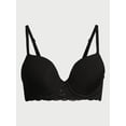 thumbnail image 6 of No Boundaries Women's Demi Underwire T-Shirt Bra with Sugarcup, Sizes 34A-40DD, 6 of 6