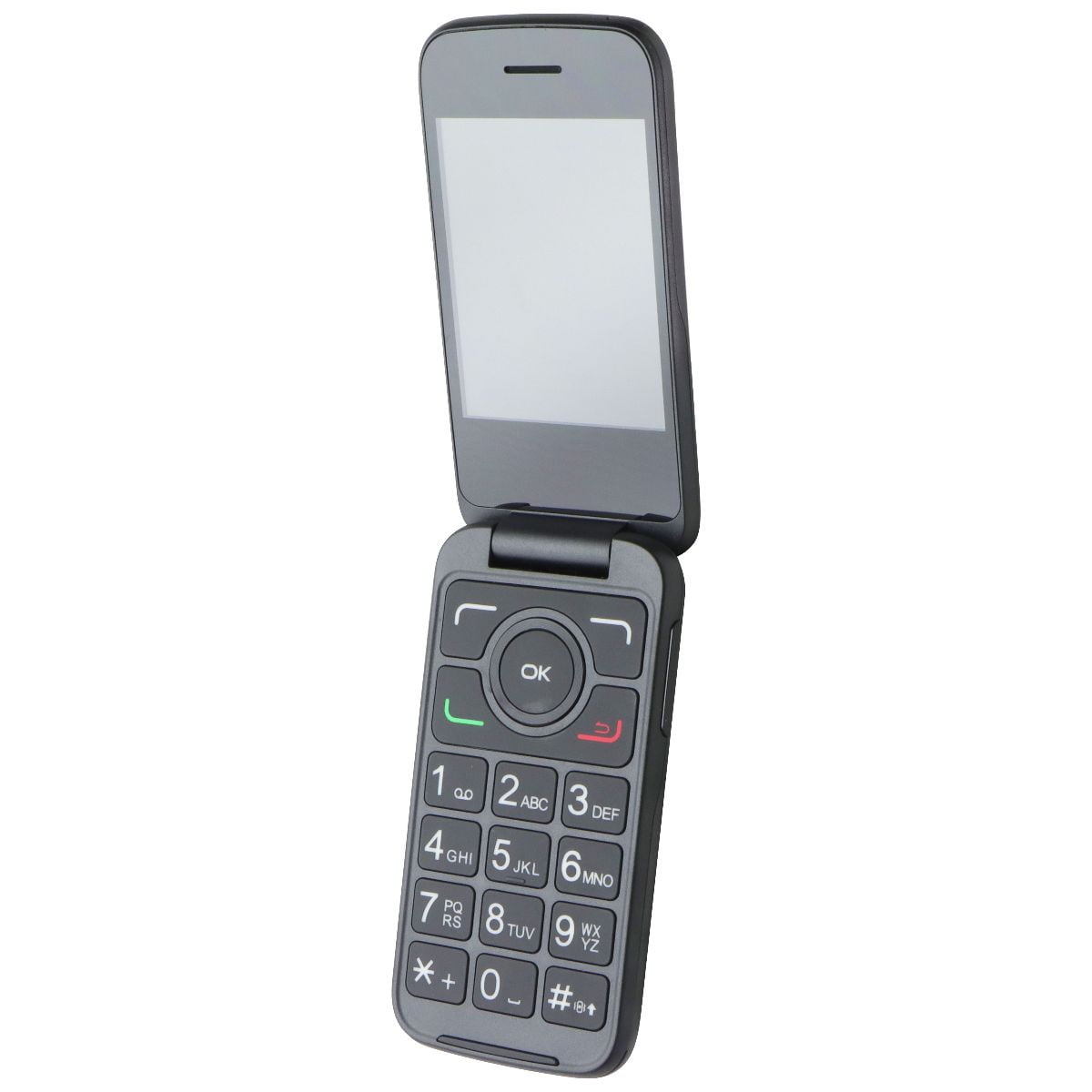 Pre-Owned FAIR - Alcatel SMARTFLIP (2.8-in) Flip Phone (4052R) AT&amp;T Locked - Black / 4GB