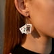 thumbnail image 3 of Pendientes divertidos de naipes Pendientes de simulación geniales y divertidos JAMW  Sencillez, 3 of 5