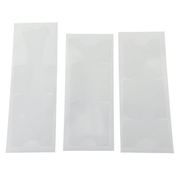 3 unids/bolsa manivela de bicicleta película protectora completa pegatinas de brazo de manivela de bicicleta transparente accesorio tipo D