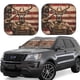 thumbnail image 1 of Fotbe Patriotic Deer Soldier Salute Juego de 2 Piezas de Parasoles para Parabrisas | Bloqueador Solar para Auto | Accesorios Plegables para Protección Solar Interior-Medium, 1 of 6