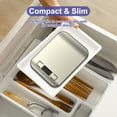 thumbnail image 3 of YIIYRY Food Scale for Kitchen,22lb/10kg Digital Food Kitchen Scale Stainless Steel with 5 Units,LCD Display Digital Scales for Coffee,Baking,Cooking,Silver, 3 of 10