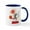 White/Navy Inside, variant on CafePress - Space Snoopy - 11 oz Ceramic Mug - Novelty Coffee Tea Cup