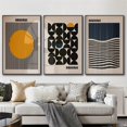 thumbnail image 3 of 3pcs Bauhaus Style Minimalist Canvas Wall Art Prints, Art Deco Geometric Posters for Home Office, Living Room, Bedroom - Trendy Themed Interior Wall Decor, Perfect for Art Lovers and Modern Home Dec, 3 of 4