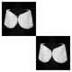 thumbnail image 4 of Sonducket Portable Soft Plush Shawl Lightweight Warm Cape Lady Wedding Bridal Shawls Exquisite Women Dress Thicken 2piezas, 4 of 6