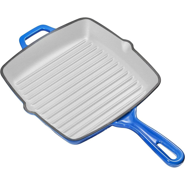panSizzle with Style with The Enamel Cast Iron Grill Pan, by  Centercookware