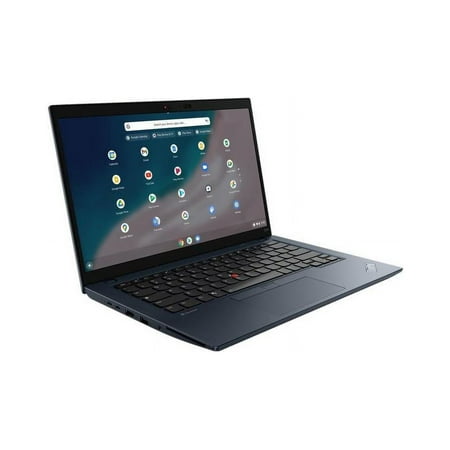 Lenovo ThinkPad C14 Gen 1 21C9000HUS 14" Chromebook - Full HD - 1920 x 1080 - Intel Core i5 12th Gen i5-1245U Deca-core (10 Core) - 8 GB Total RAM - 8 GB On-board Memory - 256 GB SSD - Abyss Blue