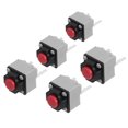 thumbnail image 3 of Miangastore 5pcs Silent Micro Switch 6x6x7.3cm Ultra Quiet Push Button Switches For Mouse Electronics Diy Projects High Sensitivity Design, 3 of 8