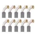 thumbnail image 1 of 10 PCS Mini Black Carbon Motor Brushes Replacement Spare Parts with 25mm Spring and Copper Core for Generic Electric Drill Mill Machine Motors Rotary Tool (Package 4: 103A# 16*10*6mm), 1 of 7