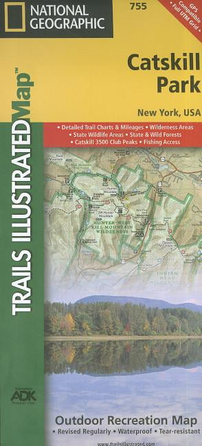 Catskill Park National Geographic Trails Illustrated Map, 755 
