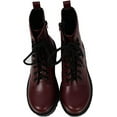 thumbnail image 4 of Soda Women's Combat Lace Up Ankle Boots, 4 of 5