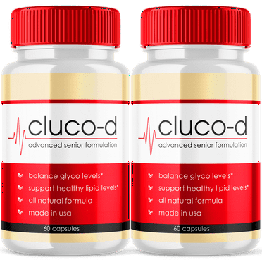Cluco D Advanced Blood Support Pills Natural Glyco Support Supplement 120 Capsules