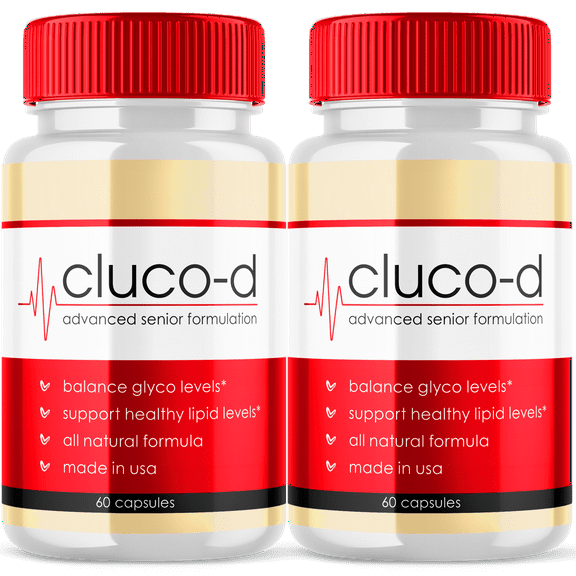 Cluco D Advanced Blood Support Pills Natural Glyco Support Supplement 120 Capsules
