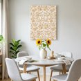thumbnail image 5 of Canvas Wall Art, Farmhouse Orange Framed Canvas Prints for Kitchen Bedroom, Vintage Flower Leaf Botanical Plant Small Gallery Wrapped Wall Decor for Home Office, Gifts, 8"x12" Ship Next Day, 5 of 7