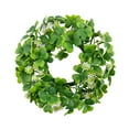 thumbnail image 2 of St. Patrick’s Day Candle Wreath,Shamrocks Candle Holder,Green Candle Decor,Mini Table Wreath,Holiday Home Decoration,Festive Candle Display,St. Patrick’s Day Centerpiece,Party Table Decor, 2 of 7