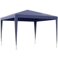 thumbnail image 1 of Outsunny Party Tent, Portable Gazebo Canopy Event Shelter Dark Blue, 1 of 10