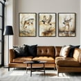 thumbnail image 4 of Black Beige Abstract Wall Art Brown Neutral Canvas Wall Decor Minimalist Art Poster Modern Abstract Painting Artwork Watercolor Black Brown Pictures for Living Room Bedroom Unframed, 4 of 6