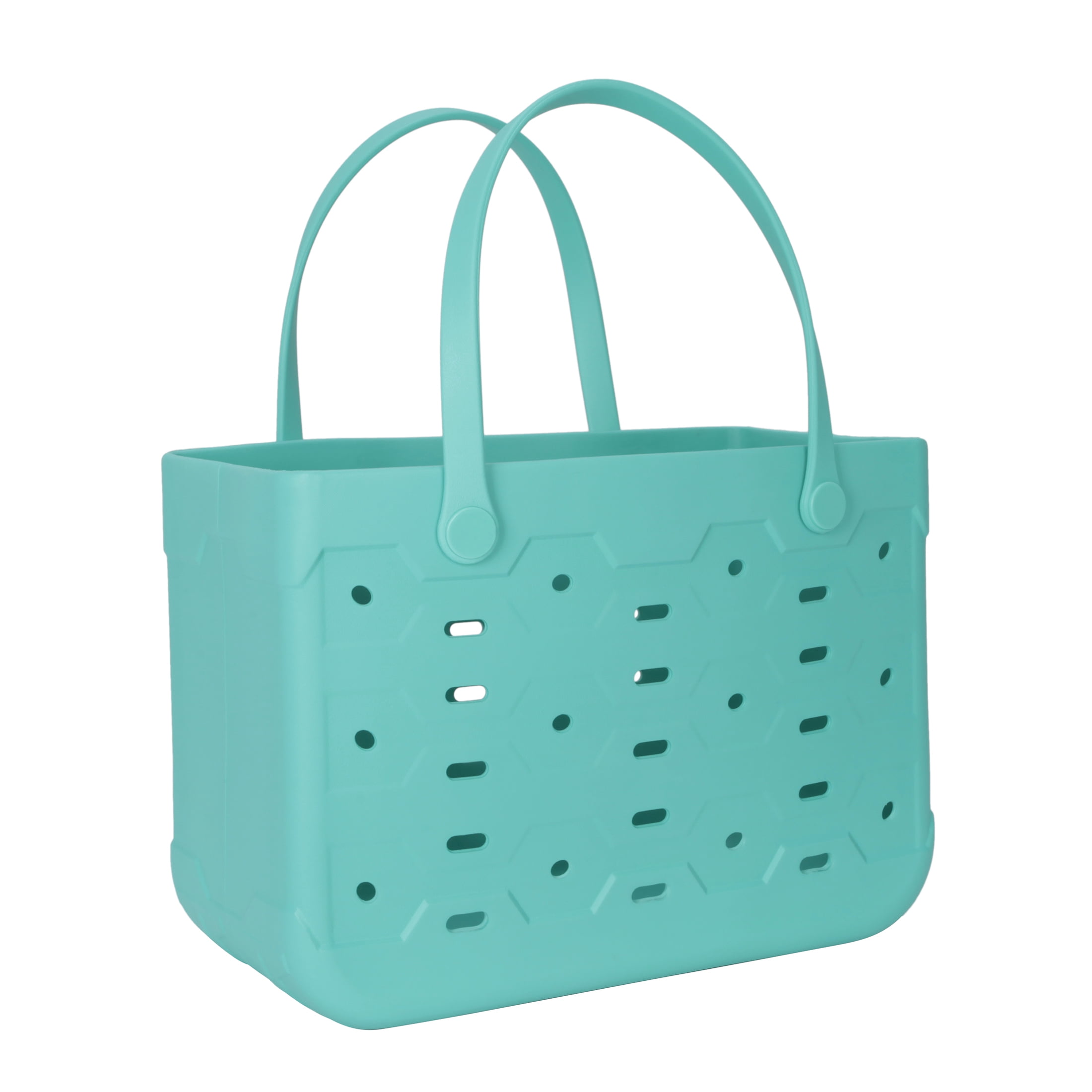 Mainstays Large All Purpose Flex Laundry Tote, Teal – Waterproof