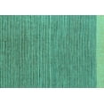 thumbnail image 1 of Ahgly Company Machine Washable Indoor Rectangle Abstract Turquoise Blue Modern Area Rugs, 7' x 10', 1 of 4