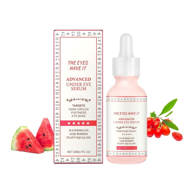 Surpdew Anti-Rides pour les Yeux Hydrate Profondément Soulage la Sécheresse Améliore l'Élasticité de la Peau Réduit les Ridules Autour des Yeux Éclaircit les Cernes et Est Éclatante 30Ml