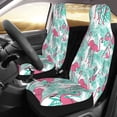 thumbnail image 2 of Yiaed Flamingo Print Car Seat Covers,Universal Auto Seats Protector Fits for Car,SUV Sedan,Truck,Automotive Seat Covers & Accessories(Two packs), 2 of 7