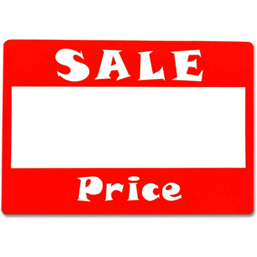 Sale Price Stickers, 2