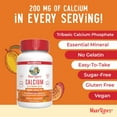 thumbnail image 4 of (2 pack) MaryRuth's Adult Calcium Gummy, Bone Health & Support, Peach Mango Apricot Flavored,  Vegan, Gluten Free, 60 Count, 4 of 11