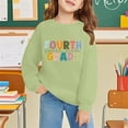 thumbnail image 3 of Mercatoo 𝐁ack to School Hoodie Girls 2025 First Day of School Fourth Grade Sweatshirts Oversized Tops Kids Cute Preppy Clothes, 3 of 6