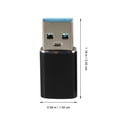 thumbnail image 2 of BRIGHTFUFU Adaptador USB-C 4 PCS al adaptador OTG USB 3.0 a USB Type-C Converter Supply, 2 of 7