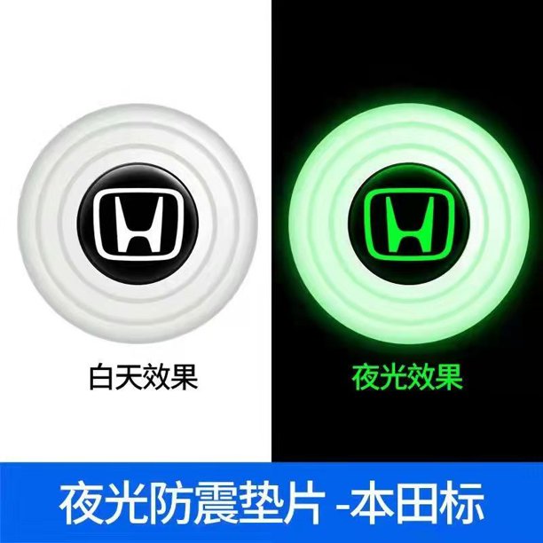 1 Pieza Almohadilla De Choque Emisora De Luz Para Puerta , Silenciosa , Luminosa Para Maletero , Capucha huangjie unisex
