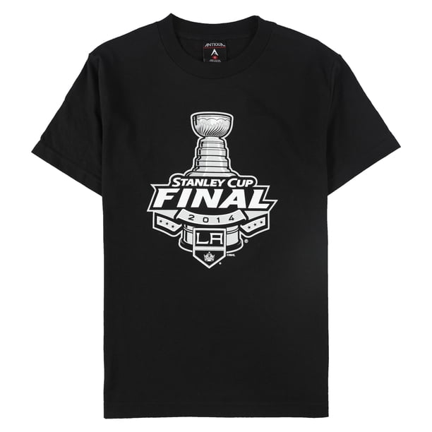 Antigua Mens Stanley Cup Final 2014 LA Kings Graphic T-Shirt black L