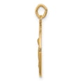 thumbnail image 2 of 14k Yellow Gold Saint Anne Medal Charm Pendant, 2 of 4