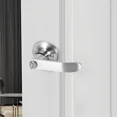 thumbnail image 3 of Home Entry Lever Three-Handle Door Lock Set Bathroom Entrance Passage With Key,45-65mm, 3 of 8
