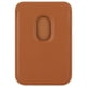 thumbnail image 2 of Cartera magnética de piel sintética con capacidad para hasta 2 tarjetas, tarjetero para teléfono móvil, compatible con la mayoría de los teléfonos inteligentes, color marrón, 2 of 15