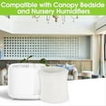 thumbnail image 2 of 8pcs Humidifier Filters for Canopy Bedside,Replacement Filters for Canopy Bedside Humidifiers, Wood Pulp Paper Filter,8x Humidifier Filters,Photo Color, 2 of 7