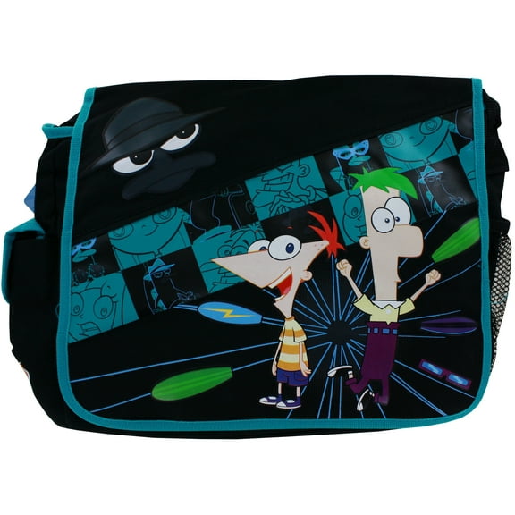 New Phineas and Ferb School Messenger Bag