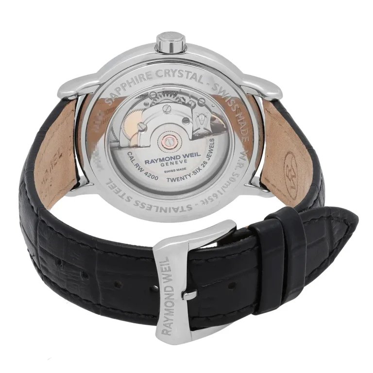 Raymond Weil Maestro Men's Auto Watch, 39mm Steel Silver Dial