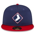 thumbnail image 2 of Men's New Era  Navy Chicago White Sox 2025 Batting Practice 59FIFTY Fitted Hat, 2 of 6