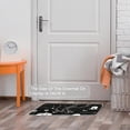 thumbnail image 5 of Halloween Pumpkins Ghosts Seamless Pattern Entryway Rug, 2x3 Area Rug Indoor Door Mat Non-slip Washable Floor Carpet Rug for Bedroom Office Dining Room Bathroom, 5 of 7
