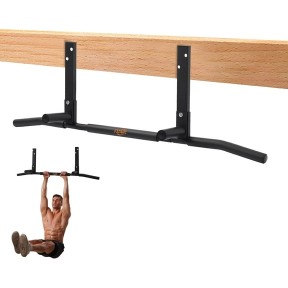 Joist Mount Pull Up Bar, Chin Up Bar Ceiling Mount, Heavy Duty, Workout for Home Gym, 42 inch Wide -Patent Pending