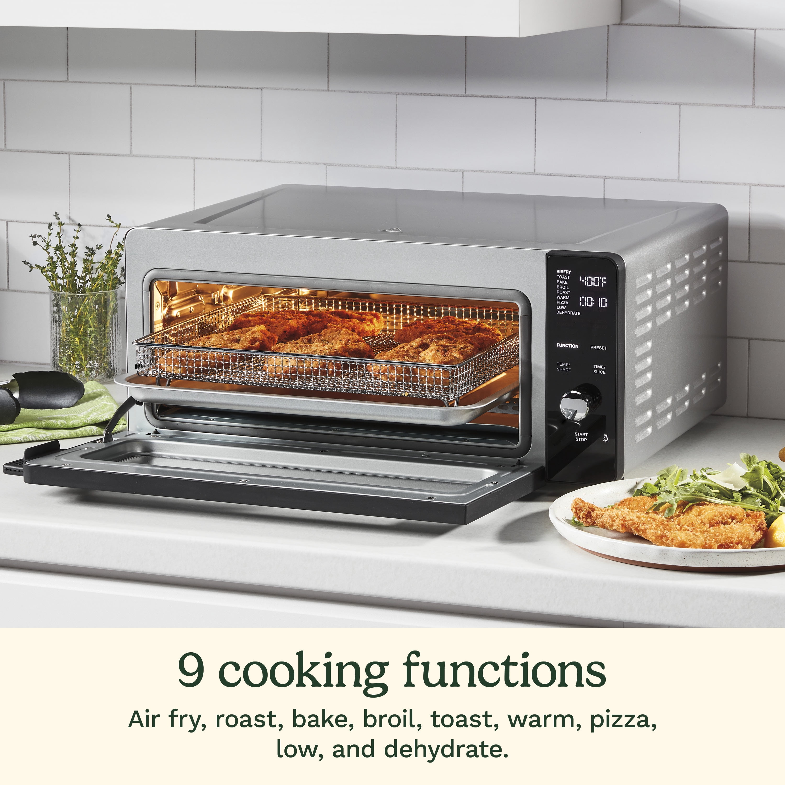 Cuisinart 14-in-1 Space-Saving Air Fryer Toaster Oven - Walmart.com
