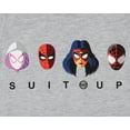 thumbnail image 2 of Marvel Girls' T-Shirt Spider-Man Spider-Gwen Suit-Up Graphic Tee, 2 of 5