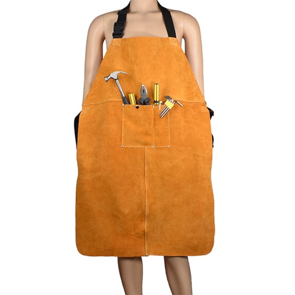 Electric Welding Apron Wear-resistant Heavy Duty Flame Retardant Welder Work Apron for Carpentry;Electric Welding Apron Heavy Duty Flame Retardant Welder Work Apron