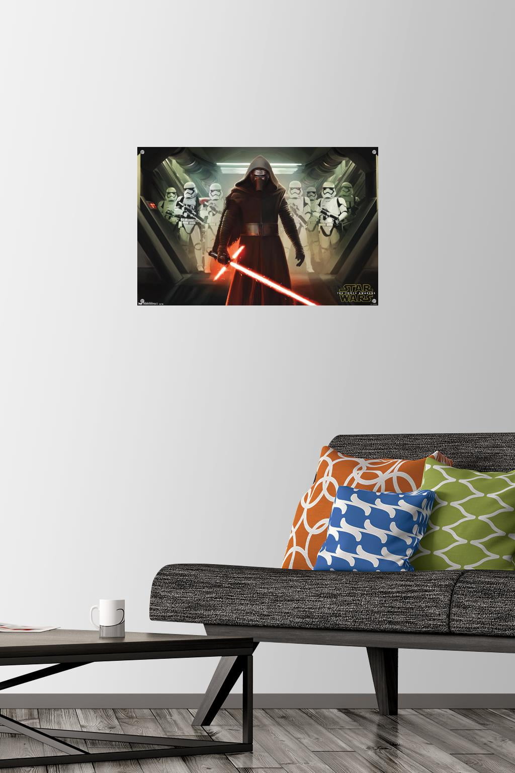 Star Wars: The Force Awakens - Oppression Wall Poster with Push Pins, 14.725" x 22.375"