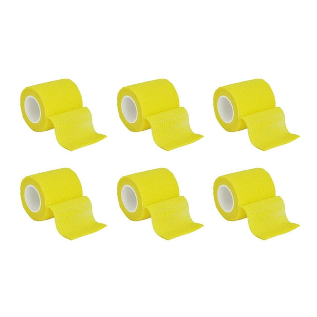1/6pcs Colorful Athletic Wrap Tape Self Adhesive Elastic Bandage Elastoplast Sports Protector Knee Finger Ankle Palm Shoulder