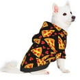 thumbnail image 2 of Gaeub Cartoon Pizza Dog Hoodie Sweatshirts Warm Dog Clothes for Small Dogs,Puppy and Cat Costume-Medium, 2 of 7