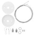 thumbnail image 1 of 2 juegos de luces de emergencia para señalización de salida, cadena colgante, accesorio de elevación, cadena colgante, 1 of 7