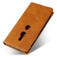 thumbnail image 2 of Adecuado para teléfono móvil Sony Xperia 20 Funda de cuero A20 Edición japonesa Patrón de becerro de color sólido Cartera con ventosa para tarjetas, 2 of 6