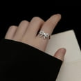thumbnail image 6 of APIPEE Women 925 Sterling Silver Butterfly Cubic Zirconia Thumb Ring Stress Anxiety Rings Women's Jewelry Lady Birthday Mother's Day Gifts, 6 of 6